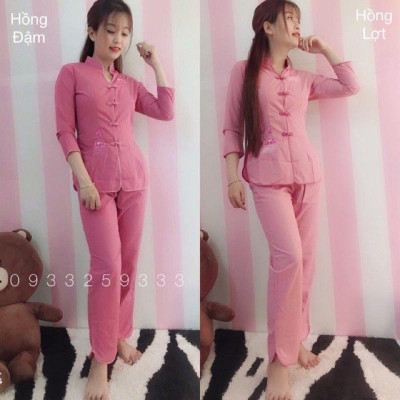 ĐỒ LAM ĐI CHÙA Sẩm Tàu Trang Nhã