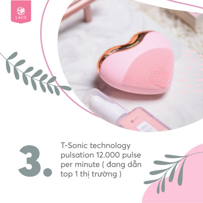 LACO CLEANING FACIAL LUXURY Máy Rửa Mặt LacoLuxury chính hãng 100% sạch sâu, tan nọng cầm