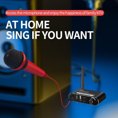 ROGTZ - Bộ Chuyển Đổi Âm Thanh DAC HIFI Bluetooth 5.1 T02 Chip giải mã DAC ES9038Q2M Hỗ trợ âm thanh 5.1/7.1 kênh Cổng Kết Nối Optical USB Coaxial Hỗ Trợ Đa Định Dạng MP3 APE FLAC WAV WMA - Hàng Chính Hãng