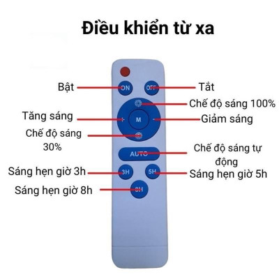 Đèn đường năng lượng mặt trời 200W Đèn đường năng lượng mặt trời với điều khiển từ xa Đèn an toàn chống nước IP67
