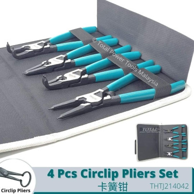 BỘ 4 KÌM MỞ PHE 125MM TOTAL THTJ214041 - HÀNG CHÍNH HÃNG