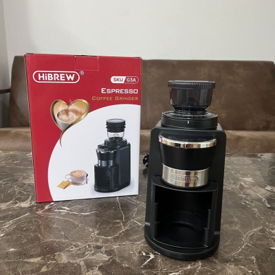 Máy Xay Hạt Cà Phê Espresso HiBREW G3A Tự Động Chống Vón Cục Tĩnh Điện, Tích Hợp 31 Chế Độ Xay - Thương Hiệu Mỹ Cao Cấp, Hàng Chính Hãng