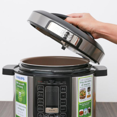 Nồi áp suất điện Philips HD2137/65 6 lít - Hàng chính hãng