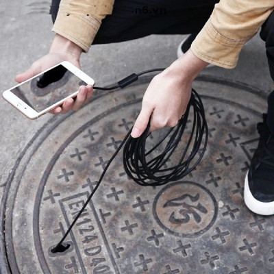 Kamera Nội Soi 6 LED Cắm Điện Thoại - MáyTính 3in1 Dài 2m Siêu Nét – Hàng Cao Cấp Đa Năng Giá Tốt