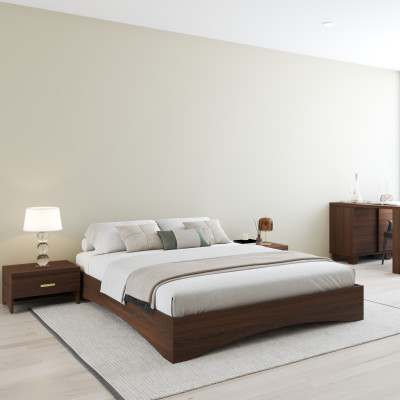 HAPPY FURNITURE , Giường ngủ - CHEVY, GNG_230 GNG_231 GNG-232 GNG_233 , 203cm  x 26cm DxC