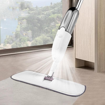 Cây lau nhà phun sương thông minh 2 trong 1, đầu xoay 360 độ tiện lợi 