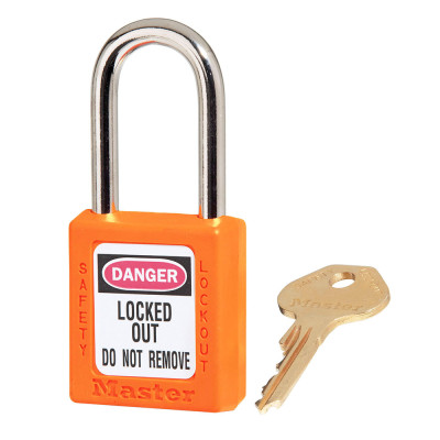 Ổ khóa an toàn Master Lock 410 Zenex thân nhựa chịu nhiệt - càng thép - nhiều màu