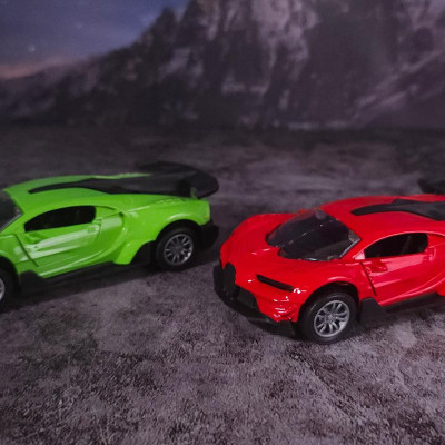 Đồ Chơi Mô Hình Siêu Xe B Mui Cứng Chạy Trớn - Toys&Joys 53214 - Màu Xanh Lá