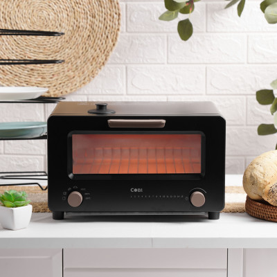 Lò nướng hơi nước mini COBI 10L - Tiện lợi, tiết kiệm không gian, dễ vệ sinh