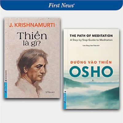 Sách Combo Thiền Là Gì? + Đường Vào Thiền - First News