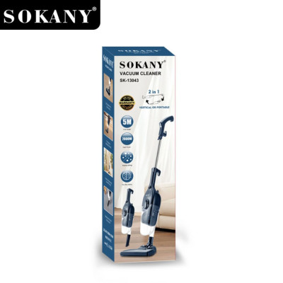 Máy hút bụi đa năng 2IN1 SOKANY SK13043 CÓ DÂY, công suất 2000W lực hút siêu mạnh, siêu sạch, đánh bay mọi bụi bẩn - HÀNG CHÍNH HÃNG