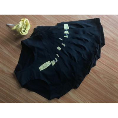 Combo 05 Quần lót su trơn màu  đen  từ 35kg đến 60 kg