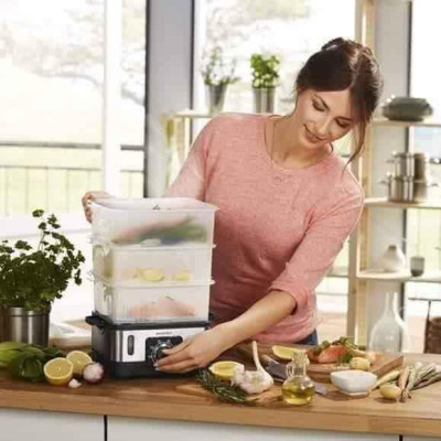 Nồi hấp SILVERCREST STEAMER hàng chính hãng nội địa Đức