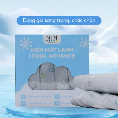 [CHĂN HÈ MÁT LẠNH] Mền lạnh I Cool Advance NIN House NM8031 2mx2m2 | Chăn chần bông Ice Silk, Chăn điều hoà nhiều độ