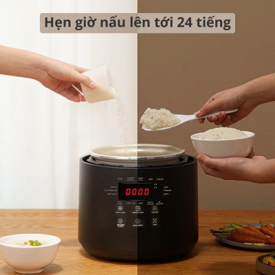 Nồi áp suất Mishio MK303 2.5L - Hàng chính hãng