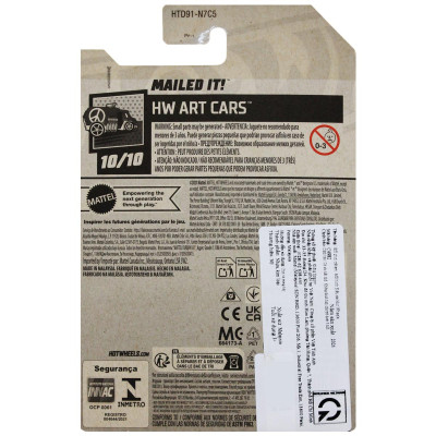 Đồ Chơi Mô Hình Siêu Xe - Hot Wheels C4982 - 164/250 - Mailed It!