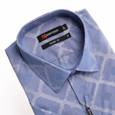 Áo sơ mi Khatoco tay ngắn