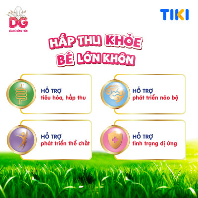 [Tặng Bình Giữ Nhiệt] Combo 3 Lon Sữa Dê Công Thức DG-2 800g (HSD: 7/2026)