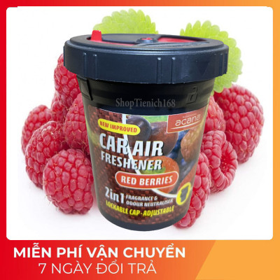 Sáp thơm ôtô thiên nhiên tiện dụng Acana 130g (hương cà phê)