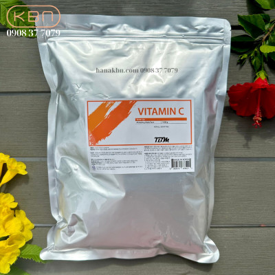 [KHUYẾN MÃI] Bột Mặt Nạ Dẻo Vitamin C Sáng Da Mờ Thâm Mờ Sắc Tố TBM Hàn Quốc 1kg