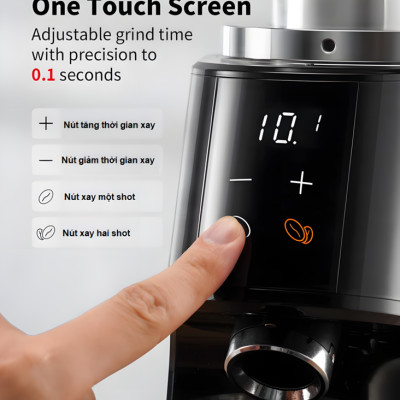 Máy xay hạt cà phê chuyên nghiệp dùng cho gia đình, quán cà phê vừa và nhỏ. Thương hiệu Mỹ cao cấp Shardor BD-CG301. HÀNG CHÍNH HÃNG