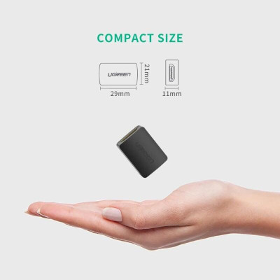 Ugreen UG2010720107TK Màu Đen Đầu nối dài HDMI - HÀNG CHÍNH HÃNG
