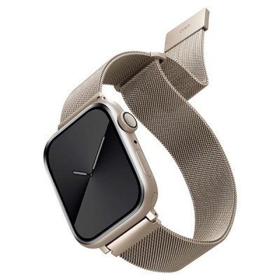 Dây dành cho Apple Watch UNIQ DANTE Mesh Steel Strap Dành Cho Series 1/8/SE Thép Không Gỉ Cao Cấp - Hàng chính hãng