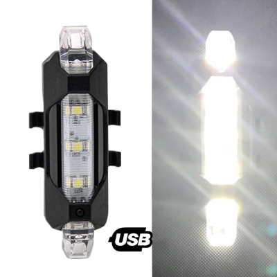 Đèn Hậu Phía Sau Cảnh báo an toàn Đuôi Xe Đạp DC918 Sạc USB Có Thể Sạc Lại MaiLee