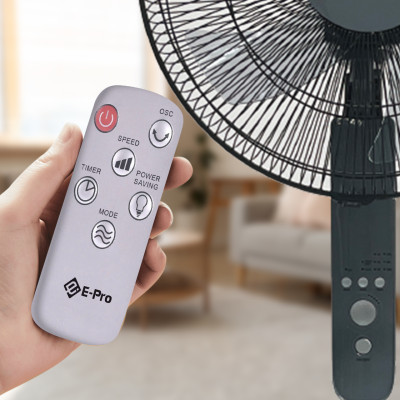 [Hàng chính hãng] Quạt đứng VEP-SF40-A12R - 3 chế độ gió - Hẹn giờ 7 tiếng - Điều khiển từ xa