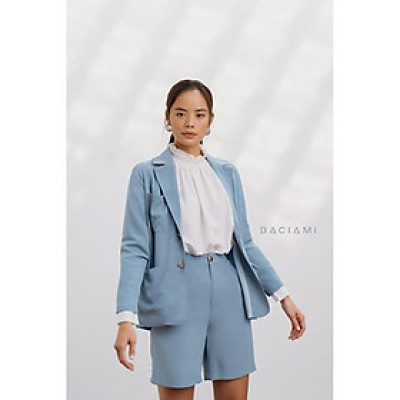 Baciami- Bộ Vest Cổ Ve Quần Ngắn