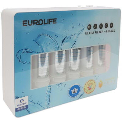 Máy Lọc Nước Trực Tiếp 6 Cấp Độ Lọc Eurolife EL-UF6 - Hàng Chính Hãng
