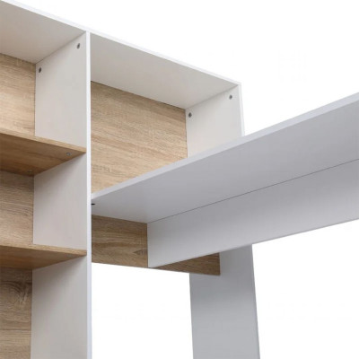 Bàn làm việc chữ L độc đáo SMLIFE Darcy