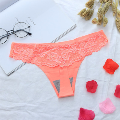 Combo 2 Quần Lót Nữ Lọt Khe( màu ngẫu nhiên) Không Đường May Phối Ren Sexy LYEQ007