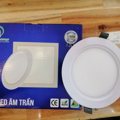 Đèn LED âm trần siêu mỏng ATX đủ công suất ánh sáng trắng/vàng/trung tính INNPLAMP