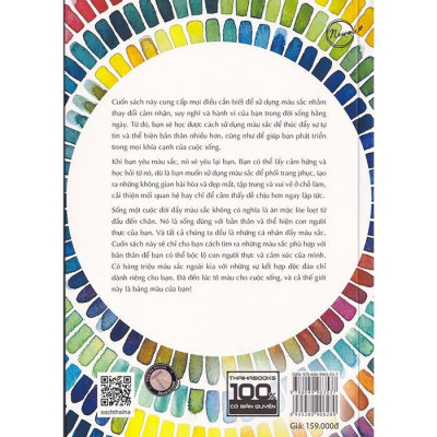 Sách - Liệu Pháp Tâm Lý - Ứng Dụng Màu Sắc Để Thay Đổi Cuộc Sống (TH) -mk