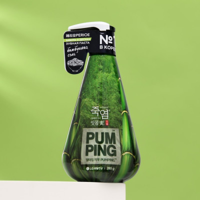 Kem đánh răng thơm miệng hoa anh đào Pump Flower Hàn Quốc 285g