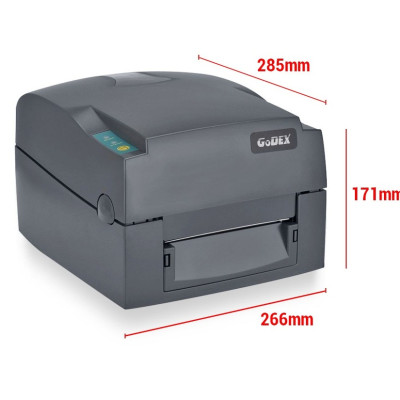 COMBO Máy in mã vạch Godex G500 (Hàng chính hãng) + Tem (35x22mm) + Mực Wax Premium (50m)