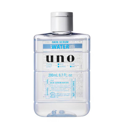 Nước hoa hồng cho nam kiểm soát dầu Uno Skin Serum Water Nhật Bản 200ml