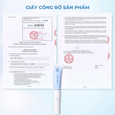 Kem dưỡng mụn CLEARSKIN ACNE CARE KN BEAUTY 15 gram