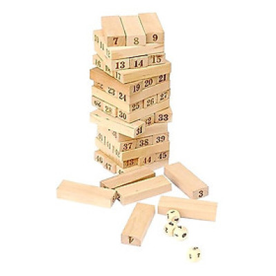 Đồ chơi rút gỗ 54 thanh