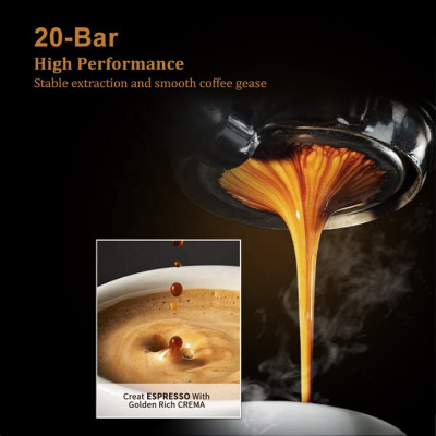Máy pha cà phê Espresso phiên bản cao cấp thương hiệu BioloMix CM6863 - HÀNG NHẬP KHẨU