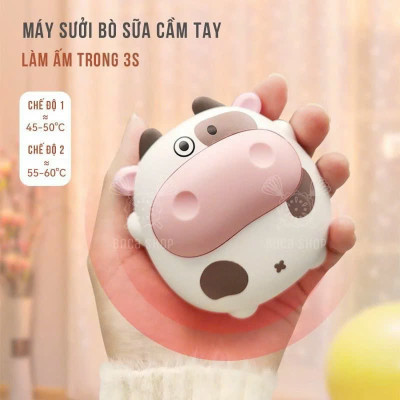 Máy Sưởi Tay Mini Cầm Tay Làm Ấm Nhanh 8s Sạc USB 2 Mức Độ Nhiệt Tùy Chỉnh Chế Độ Kèm Dây Treo Tiện Dụng Văn Phòng Du Lịch Phượt Dã Ngoại – Hàng Nhập Khẩu
