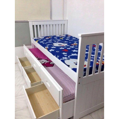 Giường Tầng GT092(1m2)-WH UNI