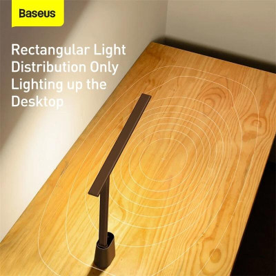 Đèn LED để bàn chống mỏi mắt, chống cận Baseus Smart Eye Series DGZG-02, pin 2200mAh- Hàng chính hãng.