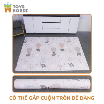 Thảm nằm chơi Silicon cho bé Toys House