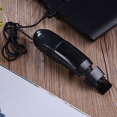 Máy Hút Bụi Vệ Sinh Bàn Phím Máy Tính RIBI Kiểu Dáng Mini Tiện Dụng, Nguồn Điện USB PC-Laptop - Hàng Chính Hãng