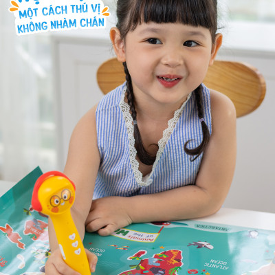 Bút Chấm Đọc Lala Magic Pen Song Ngữ Việt Anh - Đồ Chơi Âm Thanh Tích Hợp Đa Chức Năng kèm Thu Âm Cho Bé – Lalala Baby