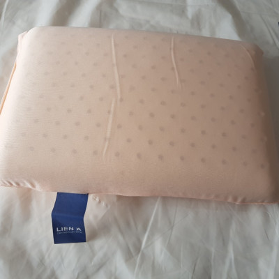 Gối Cao Su Liên Á Oval 24x37x6.5cm - Gối Văn Phòng, Gối Trẻ Em Cao Su Thiên Nhiên 100%