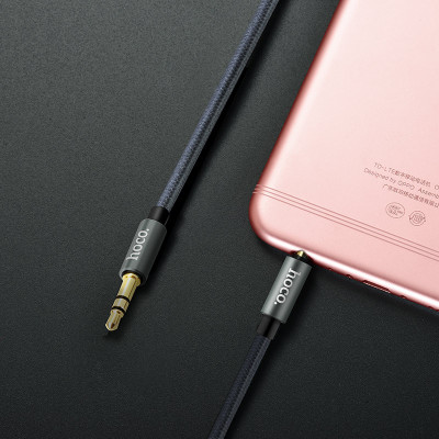 Cáp âm thanh jack 3.5mm Hoco UPA03 dài 1m, Hàng chính hãng.