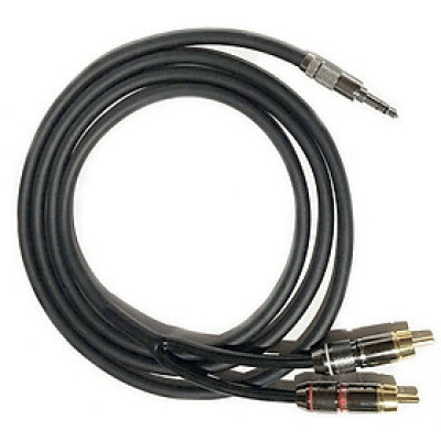 SOAIY Cáp Monster 3.5mm Ra 2 Đầu RCA Dùng Cho Điện Thoại, Laptop, Máy Tính Dài 1,5m  - Hàng Nhập Khẩu